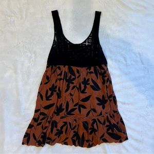 Urban Outfitters Out From Under Thalia Brown Dress Medium